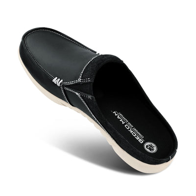 Men's Leather Slippers