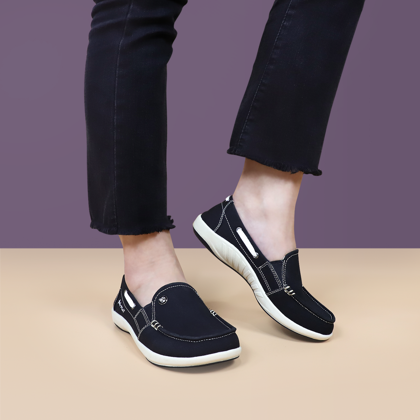 Womens canvas 2025 dress shoes