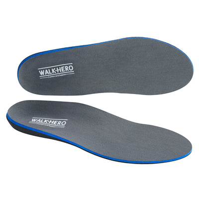 WALKHERO Women's Arch Support Orthotic Insoles Gray