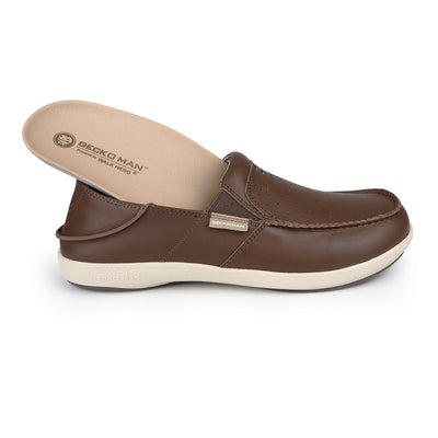 Men's Leather Slip On Shoes