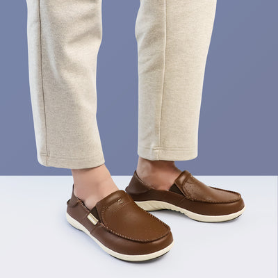 Men's Leather Slip On Shoes