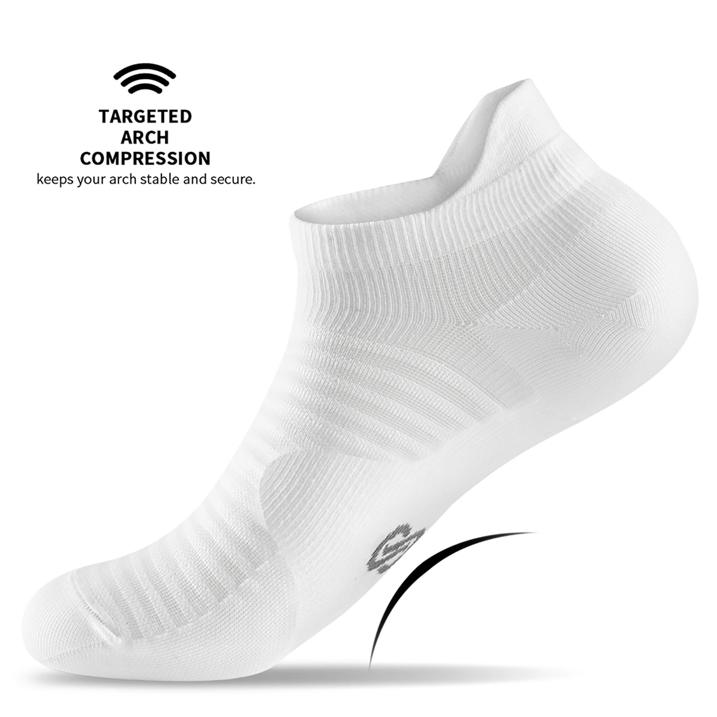 GECKOMAN x PAPLUS Low Cut Athletic Socks 2-Pairs