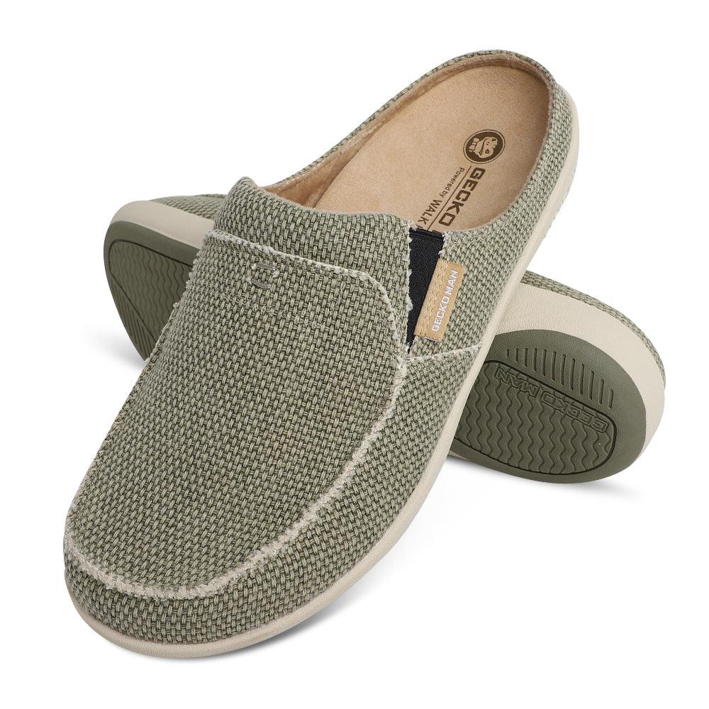 Men's Canvas Slippers - GECKOMAN