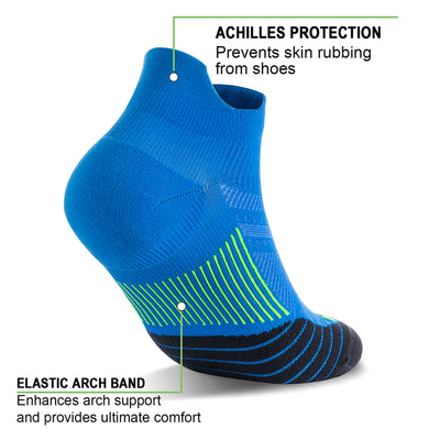 GECKOMAN x PAPLUS Ankle Compression Running Sock 2-Pairs