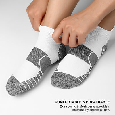 GECKOMAN x PAPLUS Women Ankle Athletic Socks 2-Pairs